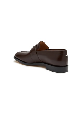  - MAISON MARGIELA - Tabi Abrasivato Leather Loafers