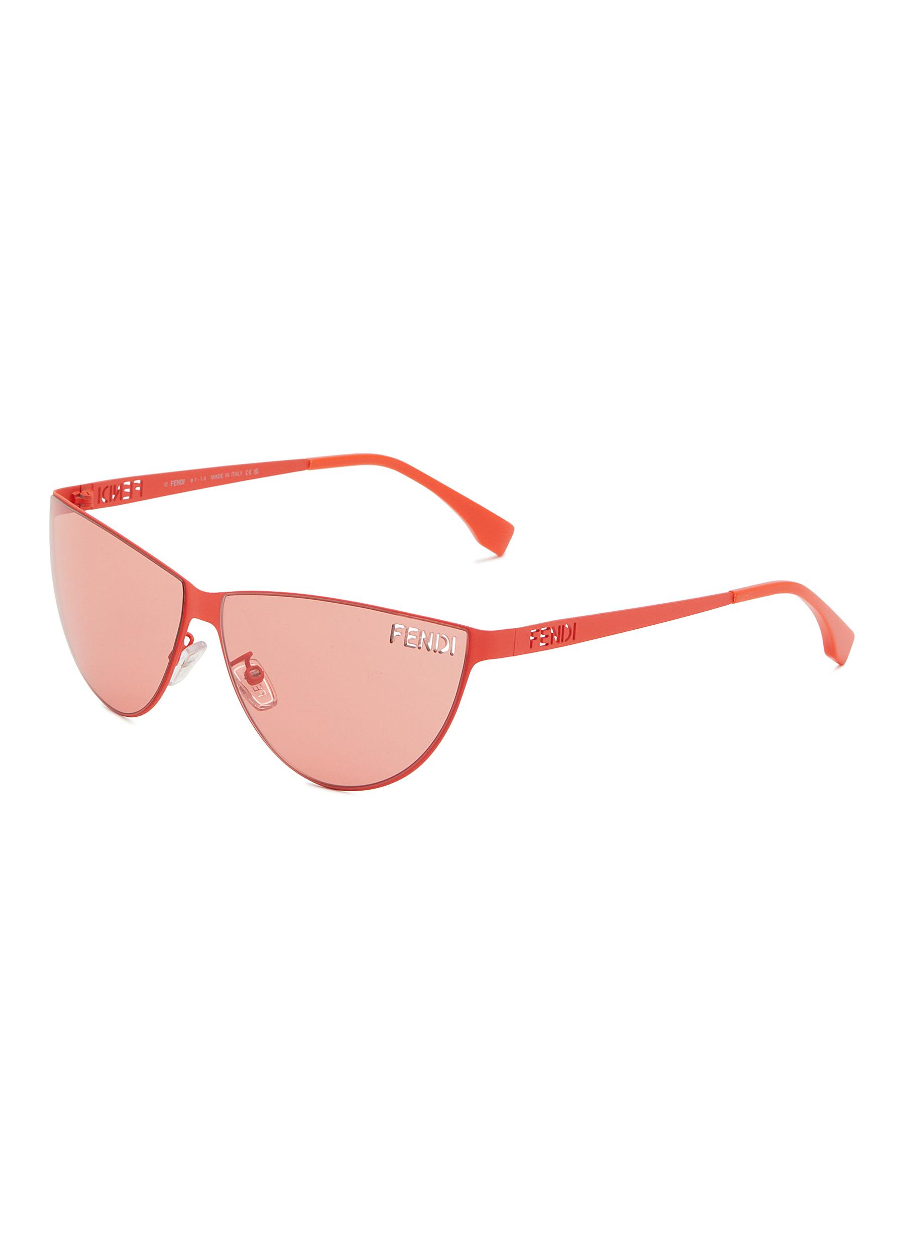 Fendi cutout shops sunglasses