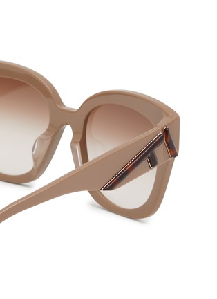 Detail View - Click To Enlarge - FENDI - Fendi First Acetate Square Sunglasses