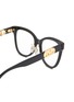 Detail View - Click To Enlarge - FENDI - O'Lock Acetate Cat Eye Glasses