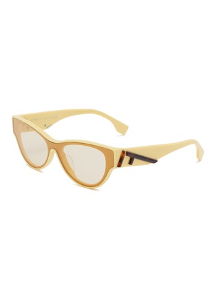 Main View - Click To Enlarge - FENDI - Fendi First Acetate Cat Eye Sunglasses