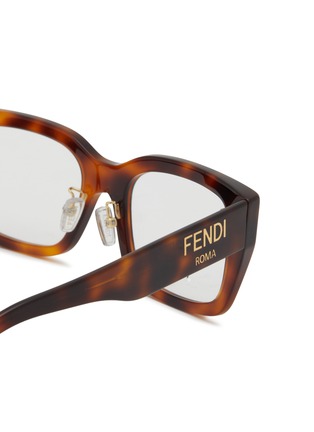Detail View - Click To Enlarge - FENDI - Fendi Roma Acetate Frame Optical Glasses