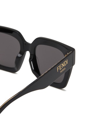 Fendi Roma Acetate Square Sunglasses