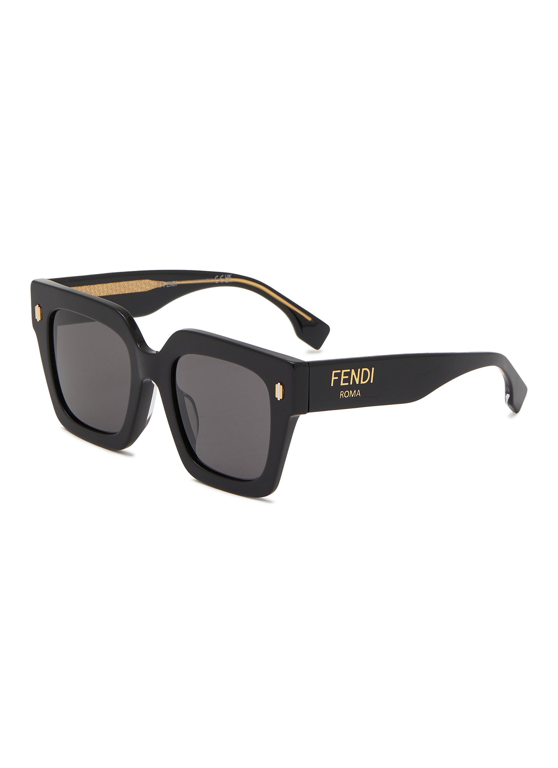 FENDI | Fendi Roma Acetate Square Sunglasses | Women | Lane Crawford