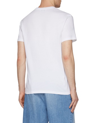 Back View - Click To Enlarge - MAISON LABICHE - Popincourt Amour Cotton T-Shirt