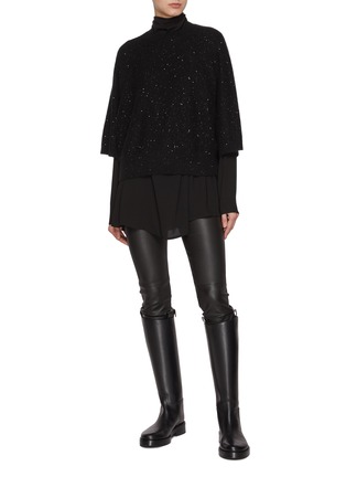 Figure View - Click To Enlarge - FABIANA FILIPPI - Sequin Knit Sweater