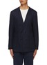 Main View - Click To Enlarge - BRIONI - Double Breasted Collarless Cashmere Blazer