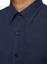  - BRIONI - Hidden Button Point Collar Cotton Cashmere Shirt