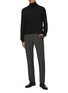 Figure View - Click To Enlarge - BRIONI - Drawstring Pleated Wool Trousers