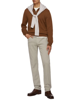 Figure View - Click To Enlarge - BRIONI - Meribe Straight Leg Jeans