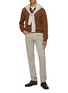 Figure View - Click To Enlarge - BRIONI - Lupetto Half Zip Cashmere Knit Sweater