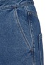  - LOEWE - Raw Hem Anagram Denim Shorts