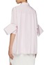 Back View - Click To Enlarge - LOEWE - Layered Cuff Cotton Turn-Up Shirt