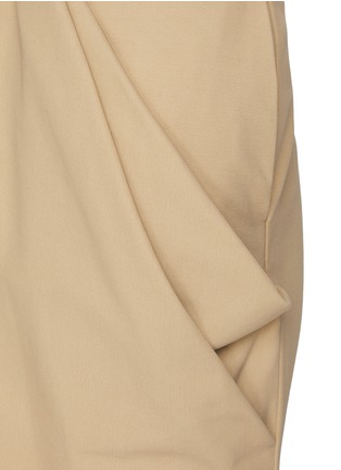  - LOEWE - Belted Draped Cotton Skirt