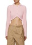 Main View - Click To Enlarge - LOEWE - Cropped Knit Jacket