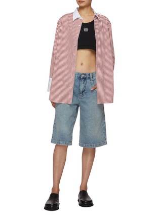 Figure View - Click To Enlarge - LOEWE - Cropped Anagram Tank Top