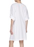 Back View - Click To Enlarge - LOEWE - Pebble Cotton Shirt Dress