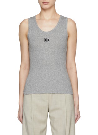 LOEWE | Anagram Embroidered Logo Tank Top