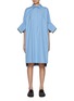 Main View - Click To Enlarge - LOEWE - Layered Cuff Cotton Turn-Up Shirt Dress