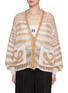 Main View - Click To Enlarge - LOEWE - Anagram Mohair Blend Knit Cardigan