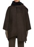 Main View - Click To Enlarge - NOUR HAMMOUR - Varada Reversible Scarf Lamb Fur Cape