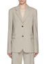 Main View - Click To Enlarge - LOEWE - Tie Back Tailored Wool Jacket