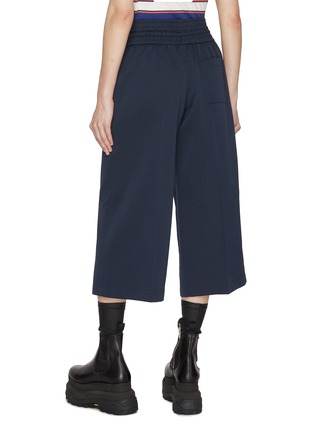 Back View - Click To Enlarge - LOEWE - Elasticated Waist Cropped Trousers