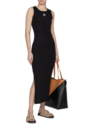 Figure View - Click To Enlarge - LOEWE - Anagram Tank Midi Dress