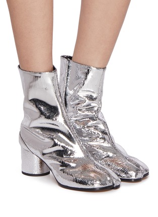 MAISON MARGIELA | Tabi Broken Mirror Leather Boots