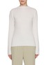 Main View - Click To Enlarge - LE KASHA - Peplum Ribbed Cashmere Knit Sweater