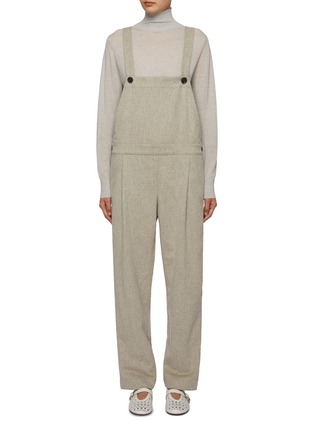 Main View - Click To Enlarge - LE KASHA - Cashmere Dungarees