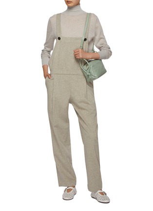 Figure View - Click To Enlarge - LE KASHA - Cashmere Dungarees