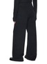 Back View - Click To Enlarge - LE KASHA - Drawstring Wide Leg Cashmere Trousers