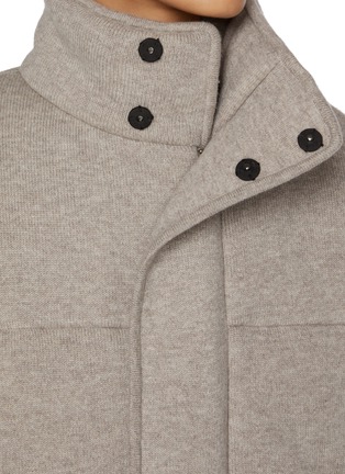  - LE KASHA - Oversized High Neck Cashmere Puffer Jacket