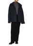 Figure View - Click To Enlarge - LE KASHA - Oversized High Neck Cashmere Puffer Jacket