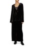 Figure View - Click To Enlarge - LE KASHA - Velvet Maxi Skirt