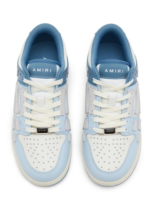 Figure View - Click To Enlarge - AMIRI - Skeltop Low Top Leather Kids Sneakers