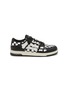 Main View - Click To Enlarge - AMIRI - Check Skeltop Leather Kids Sneakers