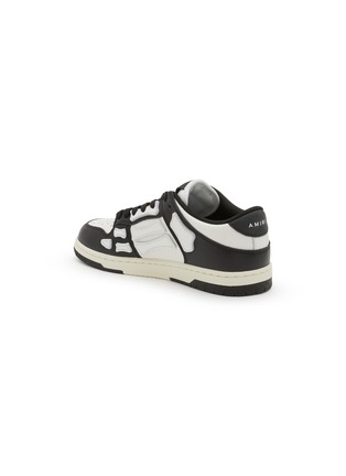 Detail View - Click To Enlarge - AMIRI - Skeltop Low Top Leather Kids Sneakers