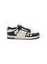 Main View - Click To Enlarge - AMIRI - Skeltop Low Top Leather Kids Sneakers