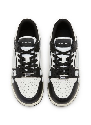 Figure View - Click To Enlarge - AMIRI - Skeltop Low Top Leather Kids Sneakers