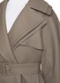  - ALAÏA - Belted Round Sleeve Trench Coat