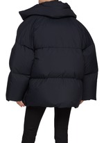 ALAÏA | Frill Scarf Puffer Jacket | Women | Lane Crawford