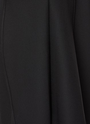  - ALAÏA - Slit Side Wool Blend Pants