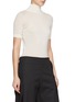 Front View - Click To Enlarge - ALAÏA - High Neck Wool Bodysuit