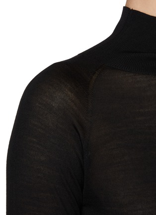  - ALAÏA - Turtleneck Light Wool Bodysuit