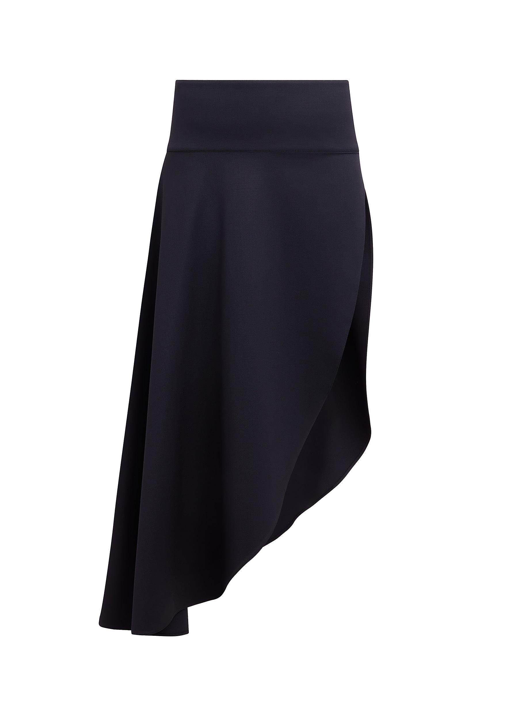 Asymmetrical wool skirt best sale