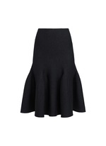 エンフォルド DRAPE ARCH SKIRT ダークグレイ ENFOLD(エンフォルド) TACK DRAPE-HEME SKIRT - COLDBECK ONLINE