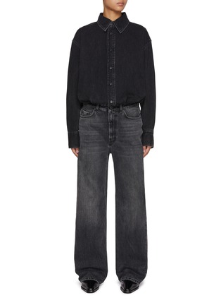 Main View - Click To Enlarge - HAIKURE - Tessie Dark Wash Jumpsuit