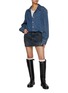 Figure View - Click To Enlarge - HAIKURE - Tia Dark Wash Denim Dress